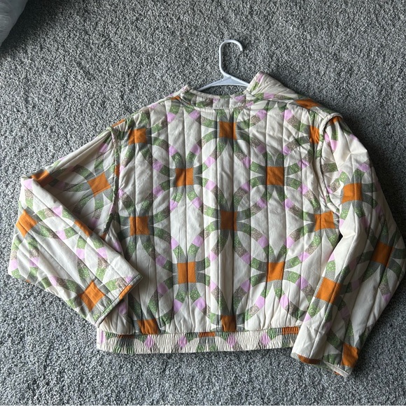 Women's Multicolor quilt Jacket - Picture 4 of 4